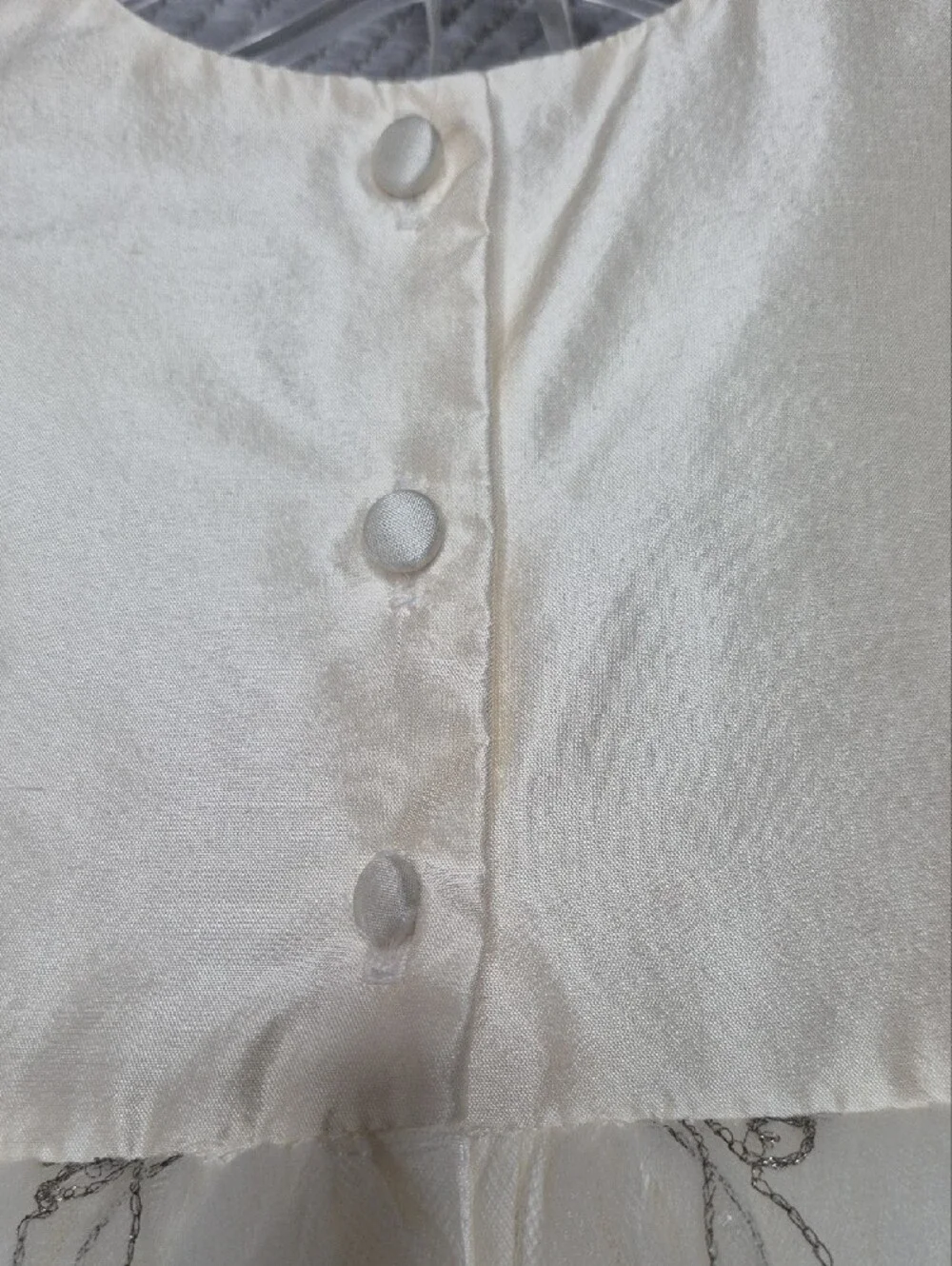 NWT Christie Helene Luxury Heirloom Rare Silk Couture Christening Gown Bonnet 6M